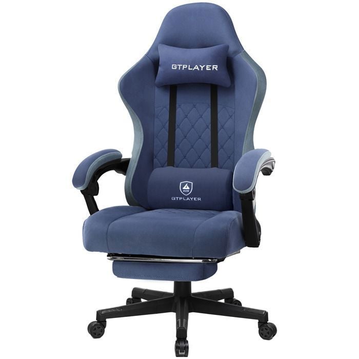 Chaise Gaming Bureau Ergonomique Fauteuil Gaming Professionnel accoudoir inclinable réglable en Hauteur jusqu'à 150Kg - vue 4