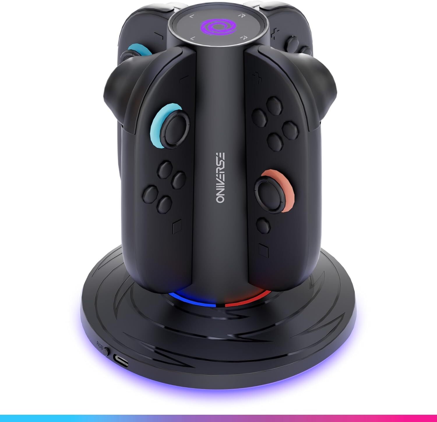 Support de charge 4 Joycons Oniverse pour Nintendo Switch™ 2 Neuf - vue 6
