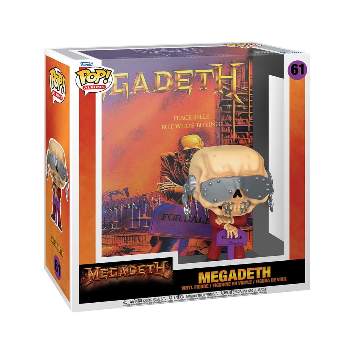 Megadeth - Figurine POP! Albums PSBWB 9 cm