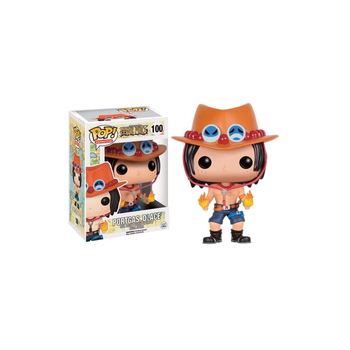 100 portgas ace one piece funko