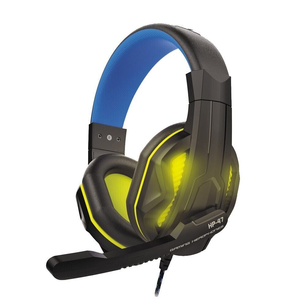 Steelplay HP47 Casque Avec fil Arceau Jouer Jaune Neuf - vue 4