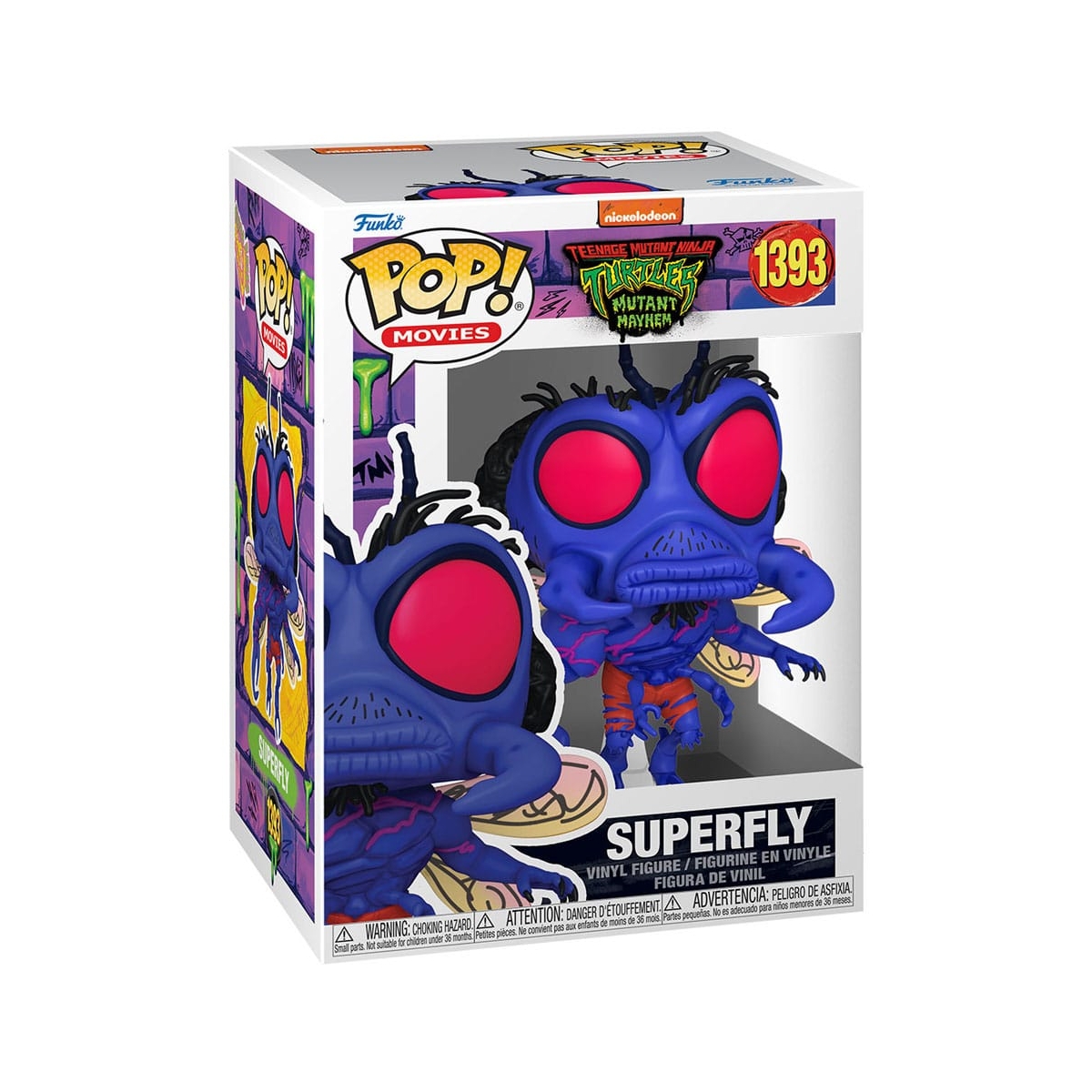 Les Tortues Ninja - Figurine POP! Superfly 9 cm
