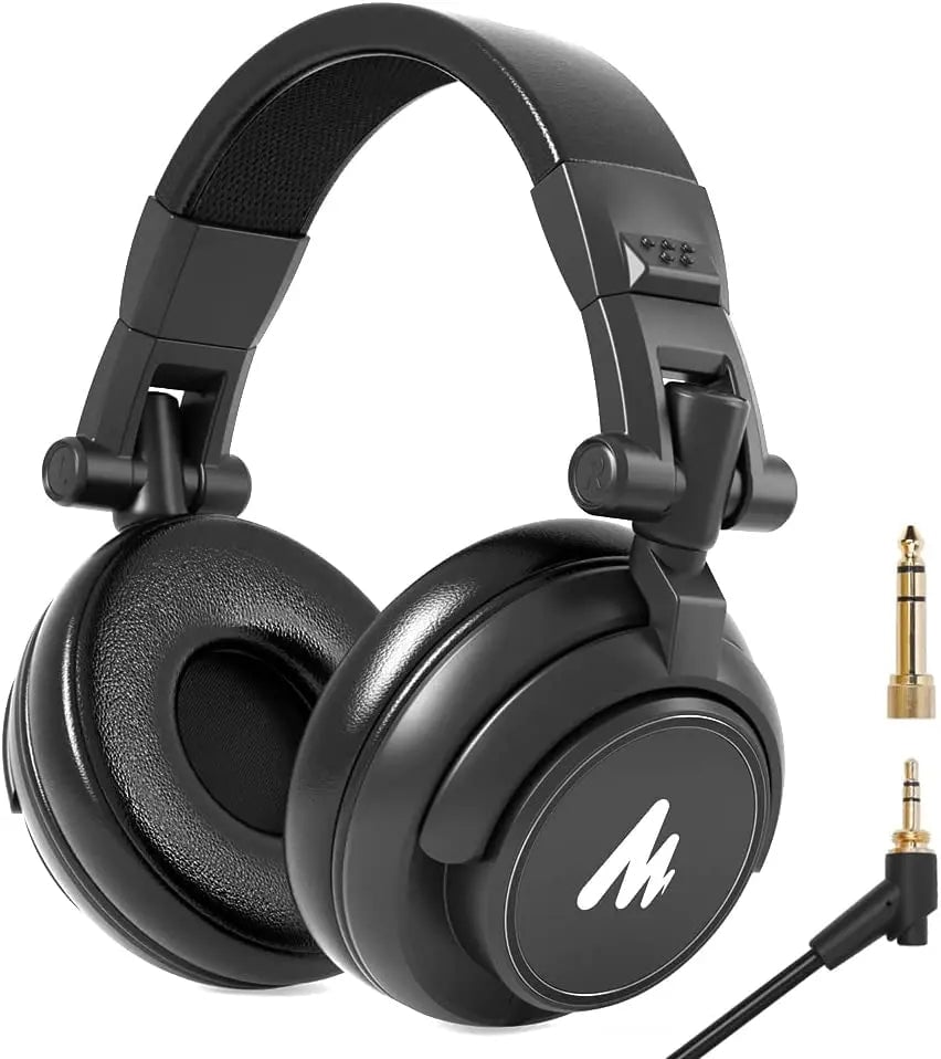 Casque de moniteur de Studio professionnel avec prise et câble détachables et pilote 50mm pour DJ Studio