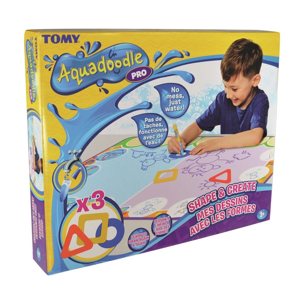 Tapis De Dessin Aquadoodle Mes Dessins Avec Les Formes - Tomy