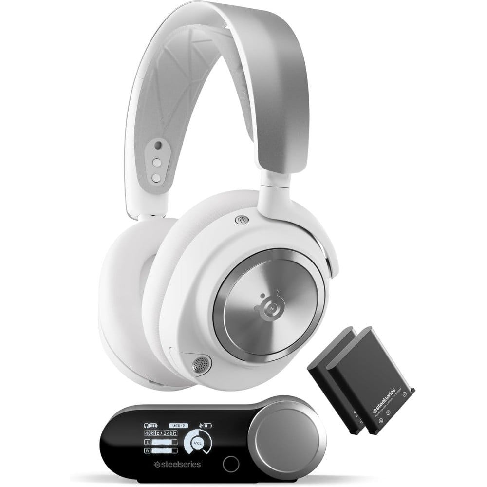 Arctis Nova Pro WL White Micro casque sans fil blanc