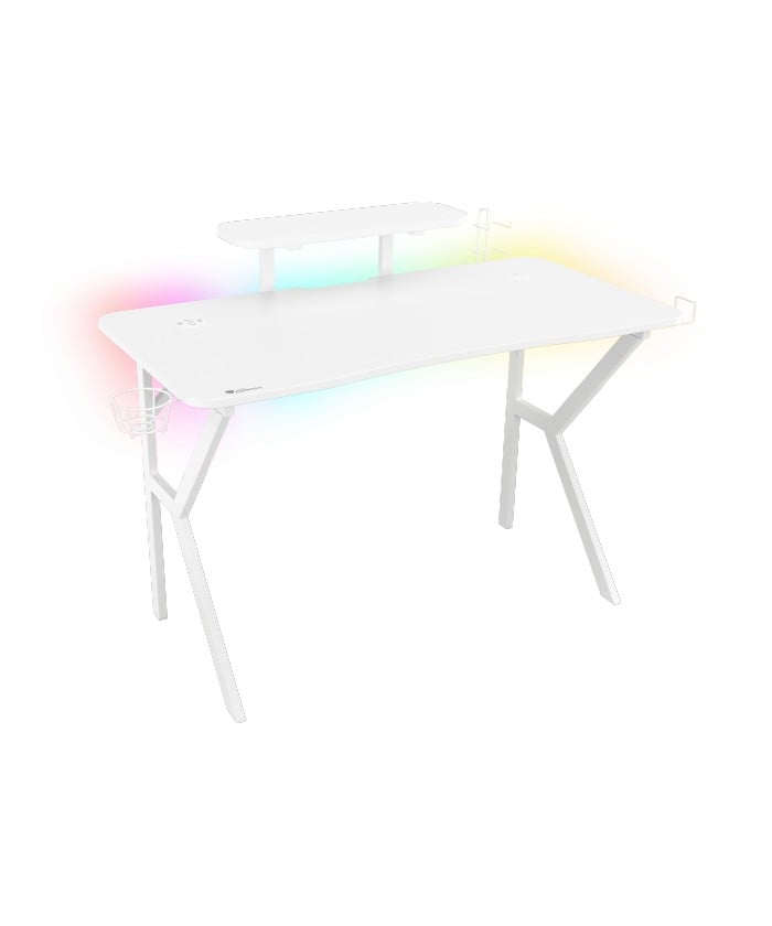 BUREAU HOLM 320 RGB 120CM BLANC GENESIS