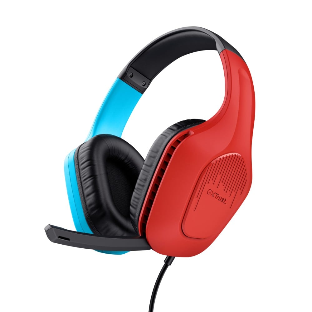Trust GXT Zirox Casque Avec fil Arceau Jouer Cyan Neuf - vue 4