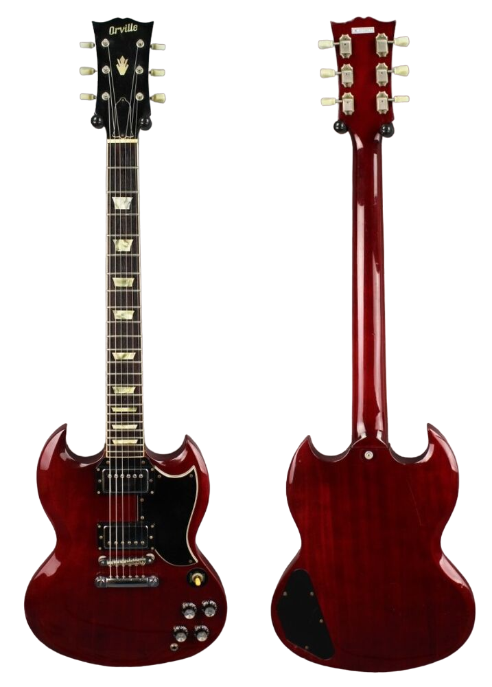 ORVILLE Gibson SG'62 Cherry 1991 SG-65 japon