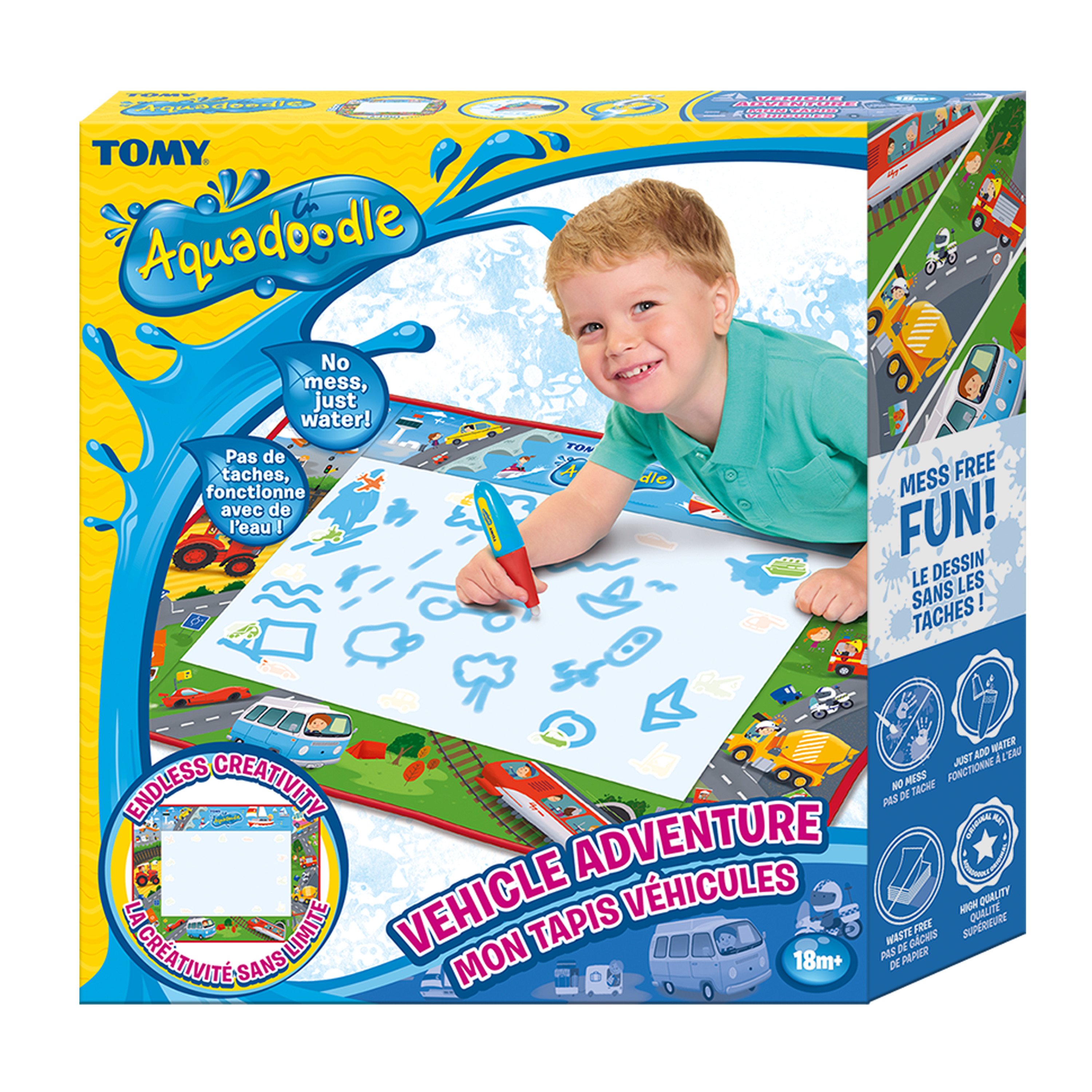 Tapis Aquadoodle - Mon tapis véhicules