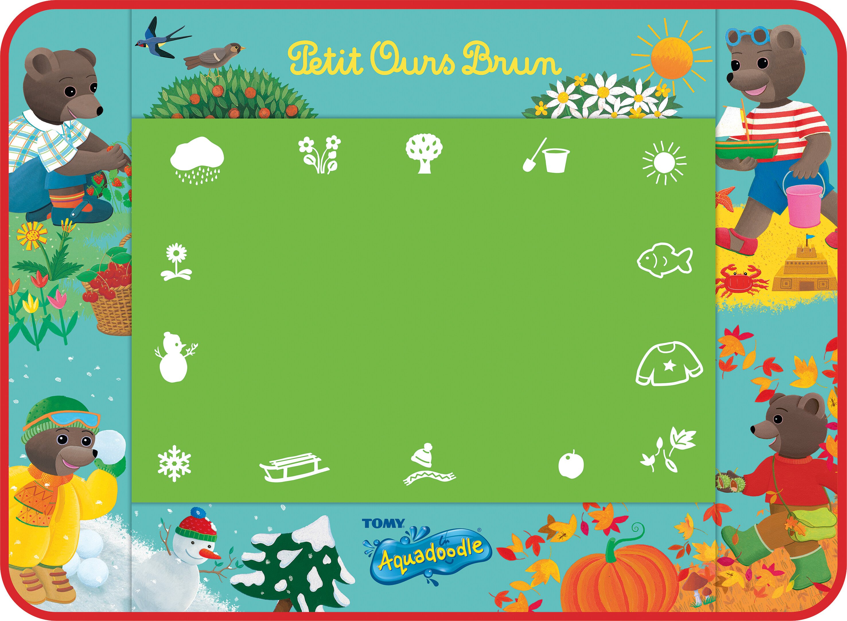 Tapis Aquadoodle - Petit Ours Brun