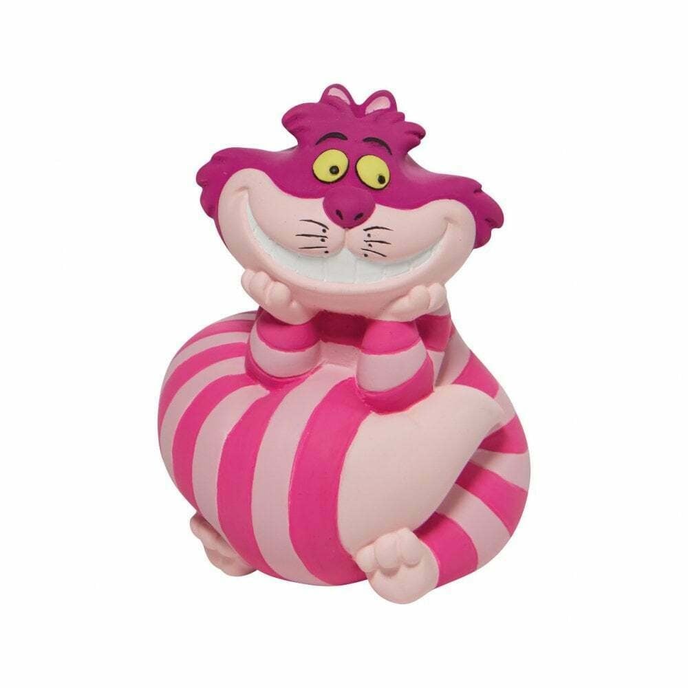 Figurine Enesco Disney Showcase - Alice aux Pays des Merveilles - Chat de Cheshire coudes sur la queue