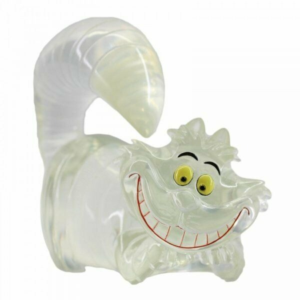 Figurine Enesco Disney Showcase - Alice aux Pays des Merveilles - Chat de Cheshire transparent