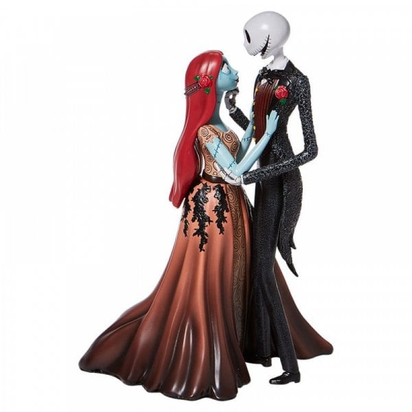 Figurine Enesco Disney Traditions - L'étrange Noël de M. Jack - Jack & Sally