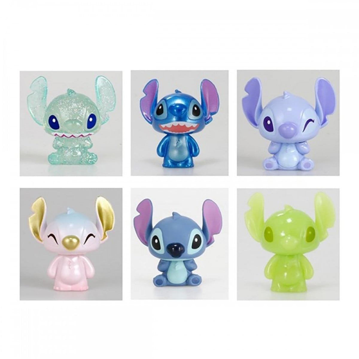 Lot de 6 Mini Figurines Stitch - Disney Grand Jester