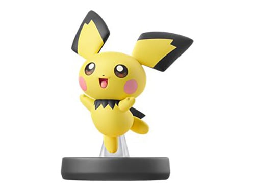 Figurine Amiibo Pichu N°72 • Collection Super Smash Bros. - vue 3