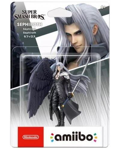 Figurine Amiibo N°90 Sephiroth Smash Bros - vue 3