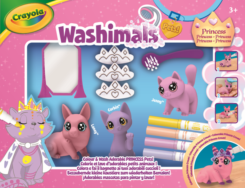 Washimals Pastel Princess Pets - Crayola