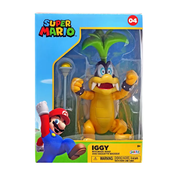 Super Mario - Figurine Iggy + Baguette