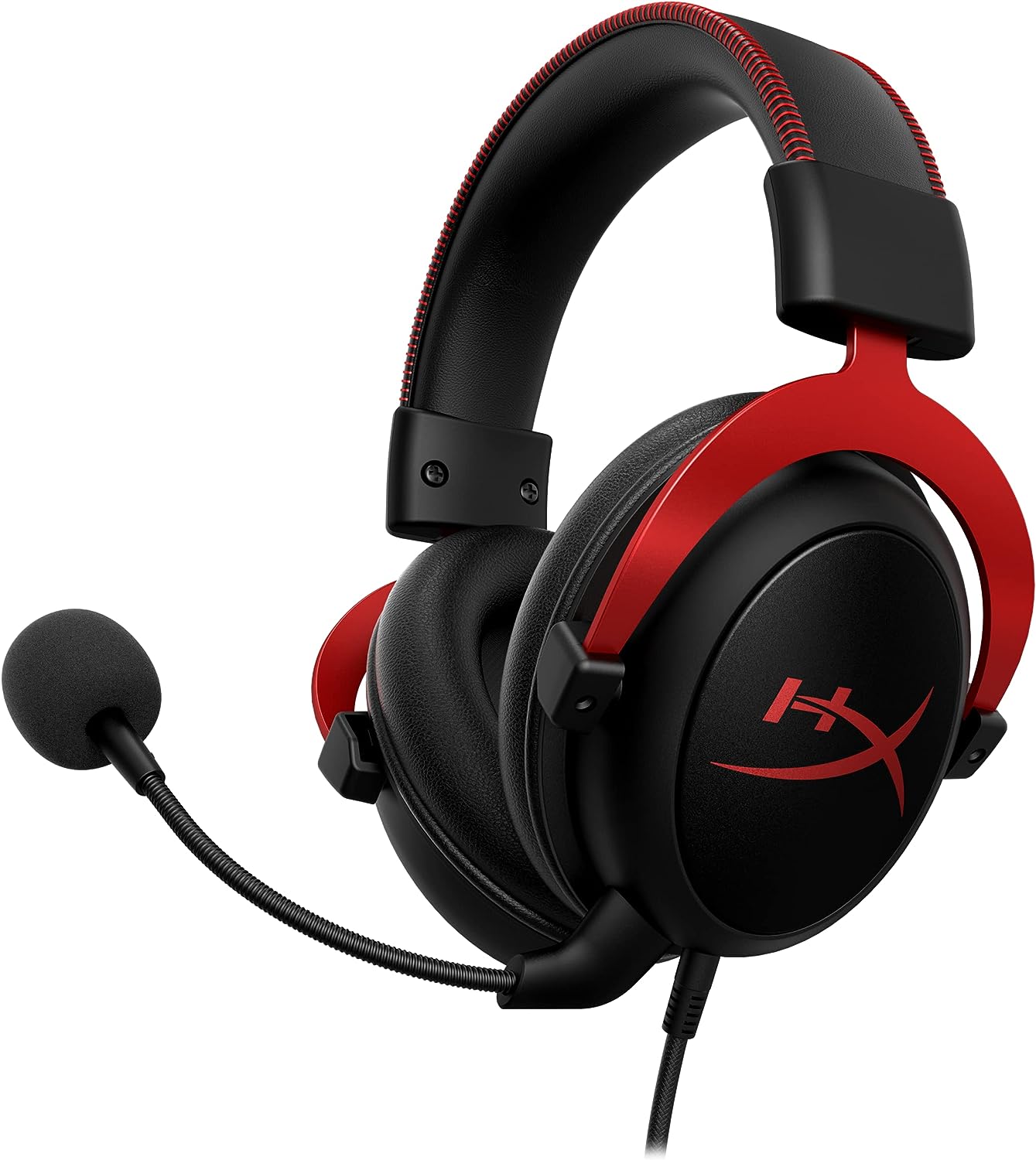 Casque Gaming HyperX - Cloud II - Noir et rouge