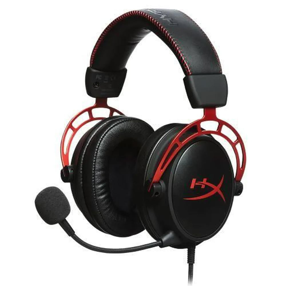 Casque Gaming HyperX - Cloud Alpha - Noir et rouge