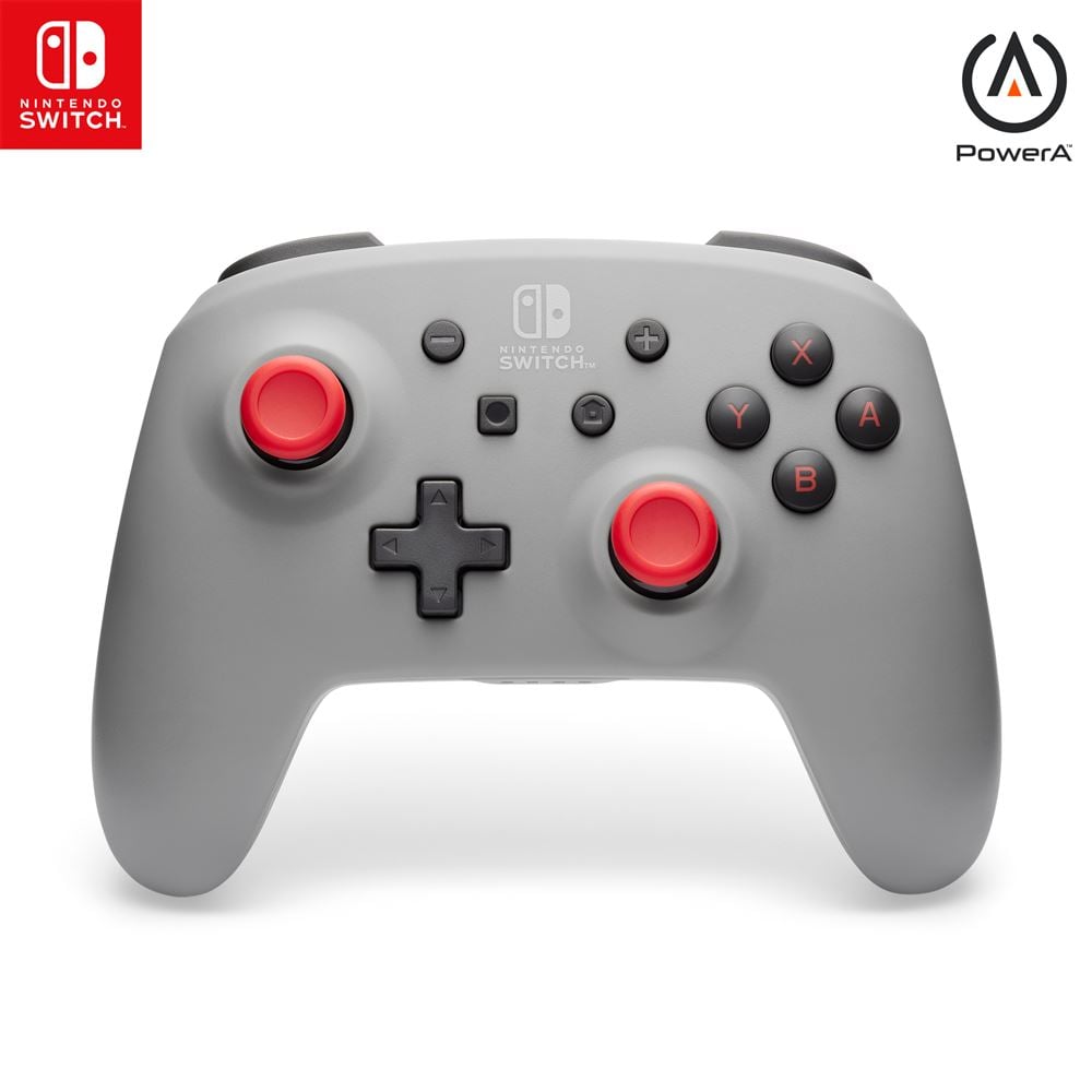 Manette sans fil Power A - Retro gaming - Gris