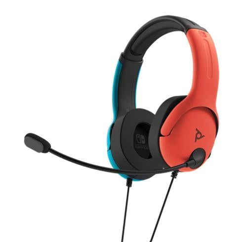 Casque Gaming PDP - LVL40 - Pour Nintendo Switch - Filaire - Bleu et Rouge