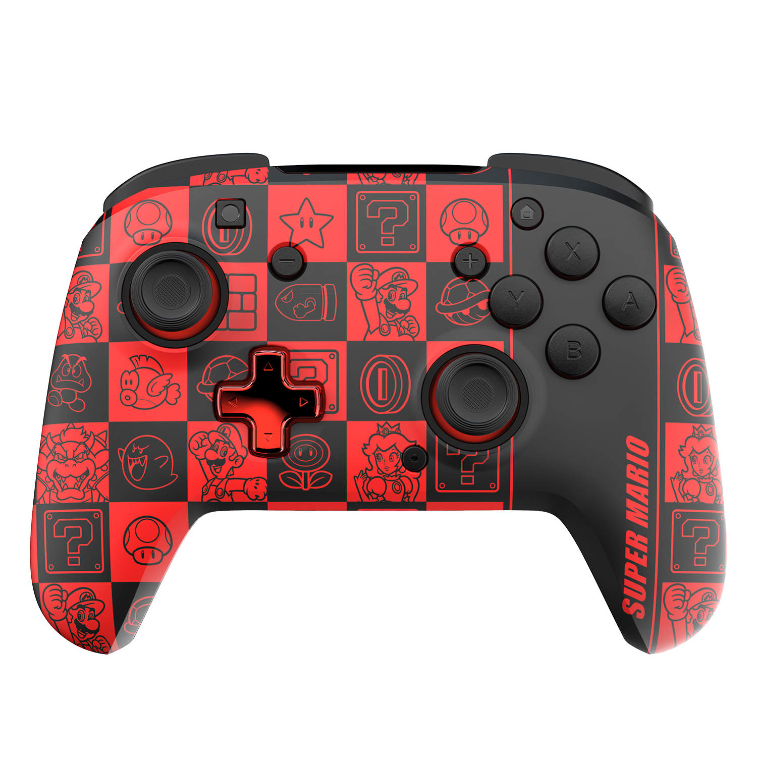 Manette sans fil pour Nintendo Switch PDP - Mario Super Icon - Rematch Glow