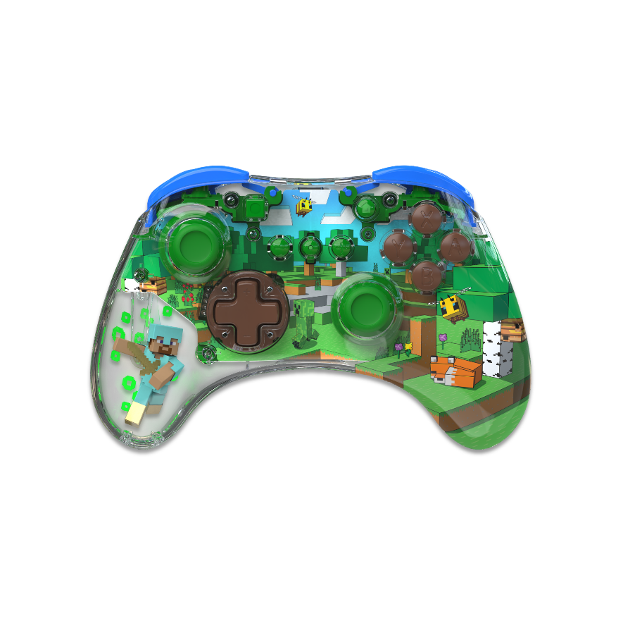 Manette Realmz Sans Fil Ns Steve Minecraft Accessoire SWITCH - vue 4
