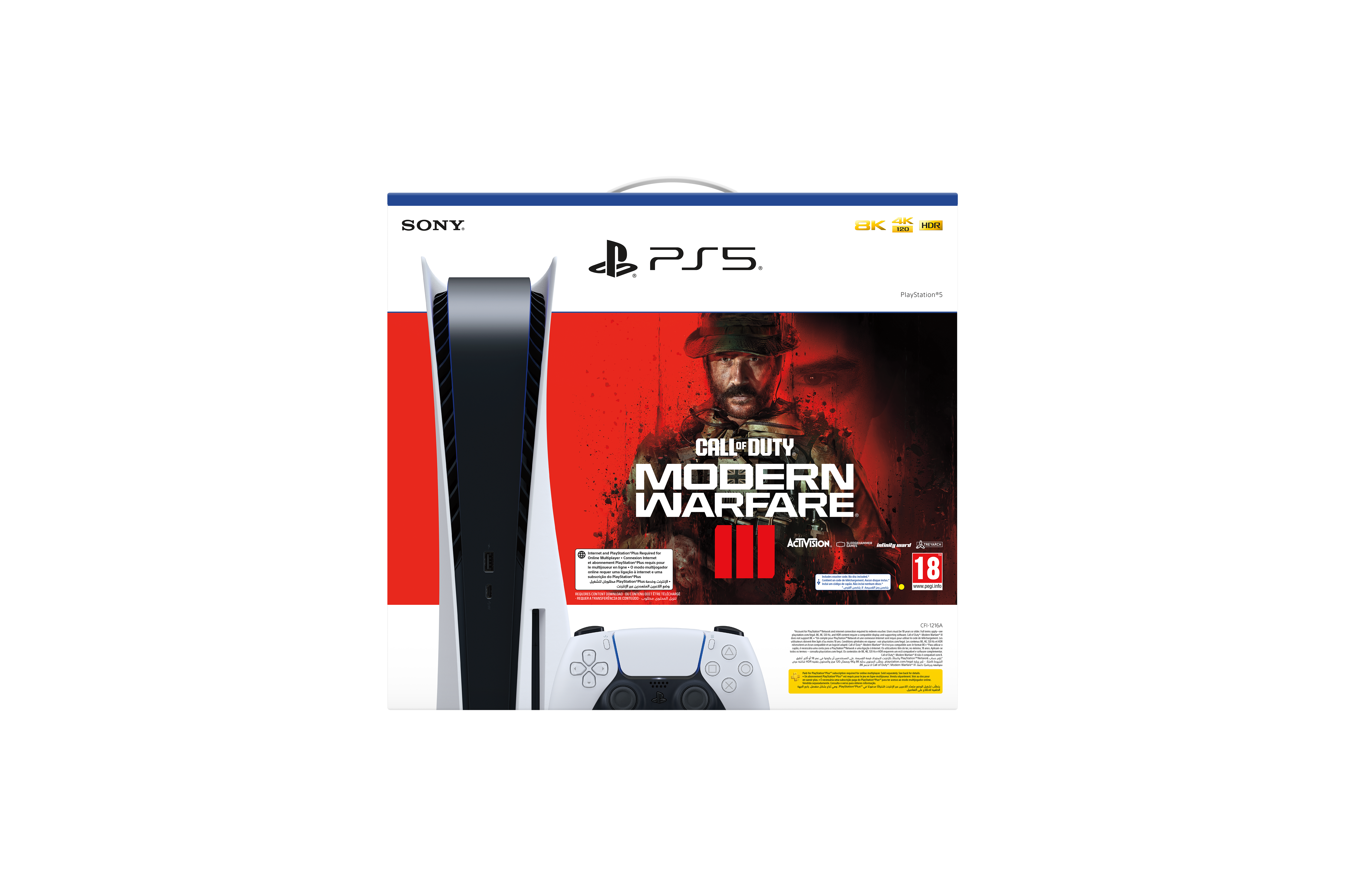 Console Playstation 5 Standard + Call of Duty Modern Warfare 3