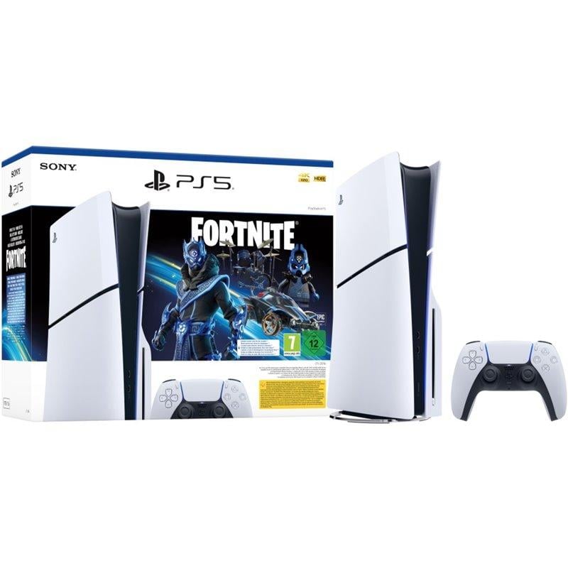 Pack Console PlayStation®5- Sony - Fortnite® Cobalt Star (modèle - Slim)