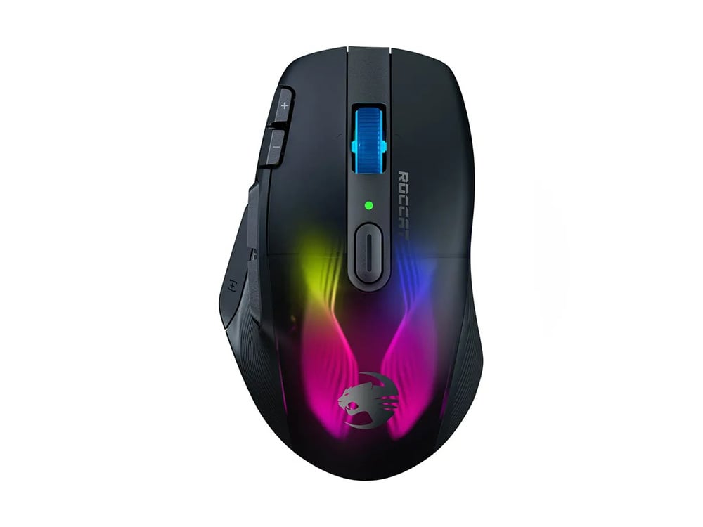 Souris gaming optique sans-fil RGB Roccat - Kone XP Air - Noir 