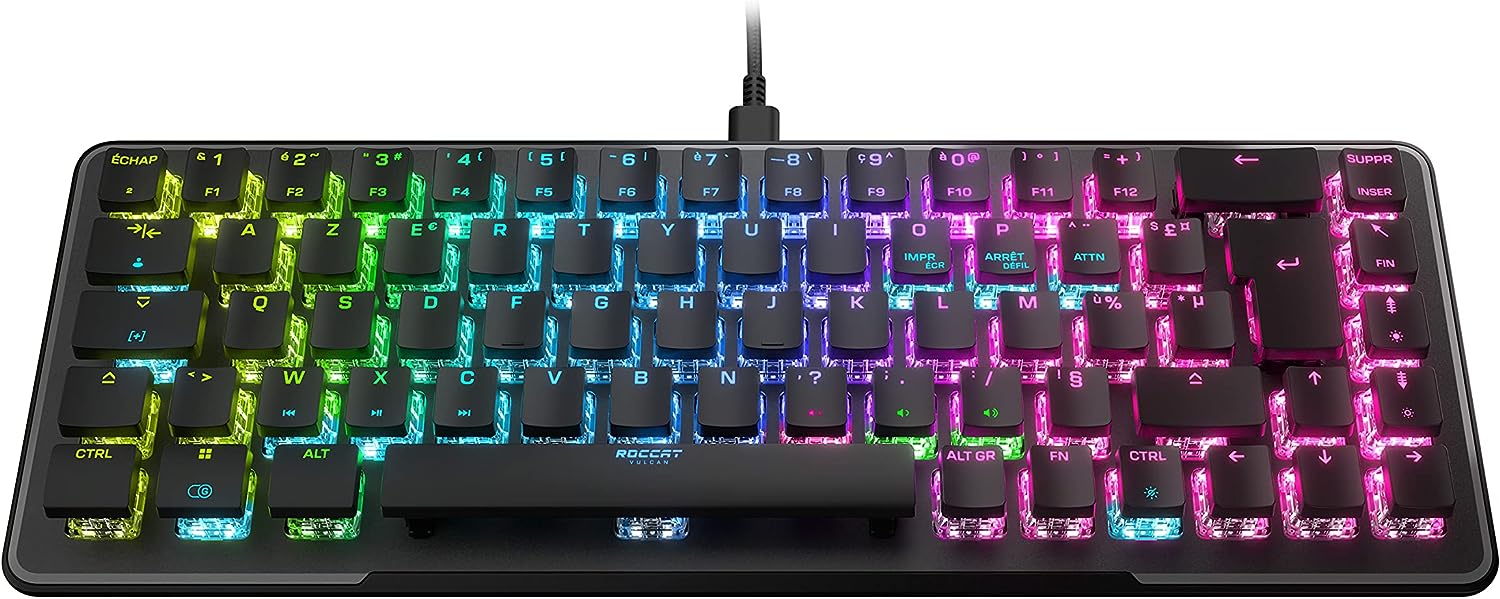Clavier filaire mécanique RGB gaming Roccat Vulcan II Mini