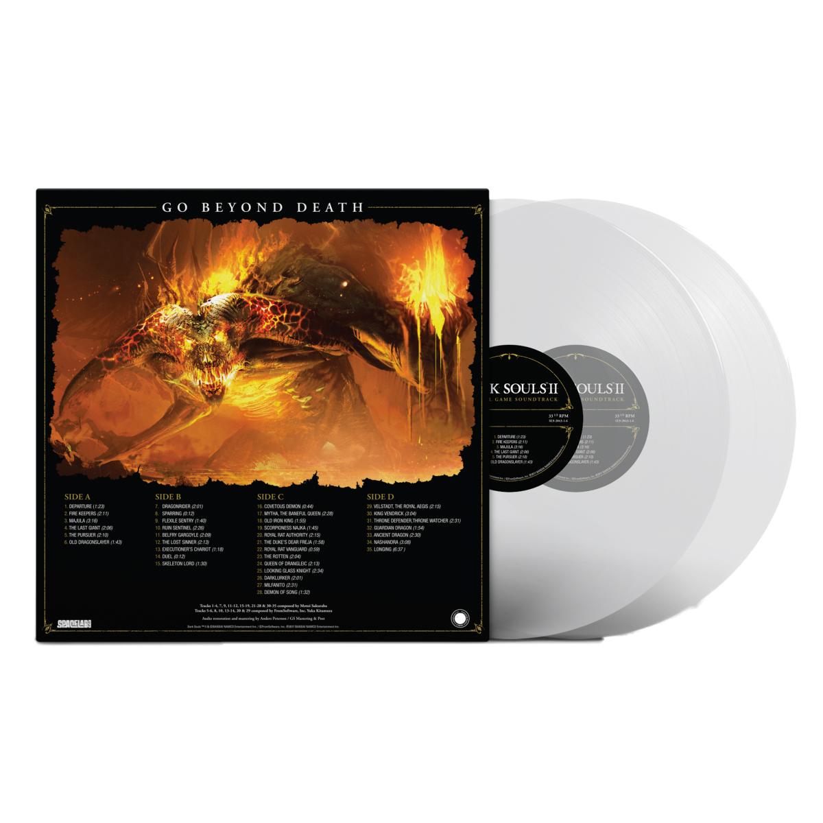 Vinyles Dark Souls II - Original Soundtrack - Clear Edition 2LP