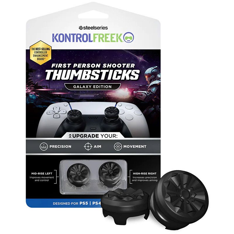 Extenseur de poignée pour manette PS5 Steelseries KontrolFreek FPS Galaxy kit de 2