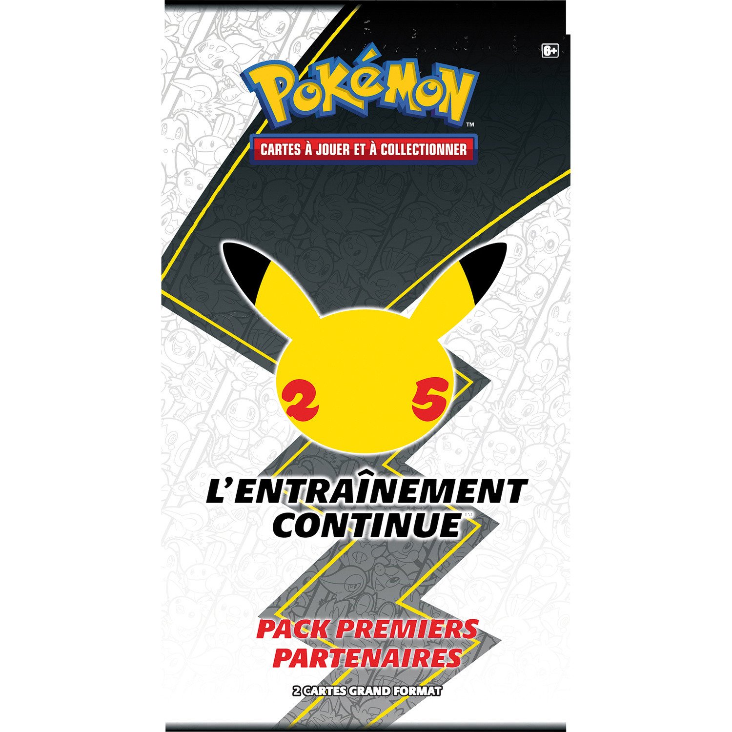 Pokémon Carte géante 25éme anniversaire - vue 2