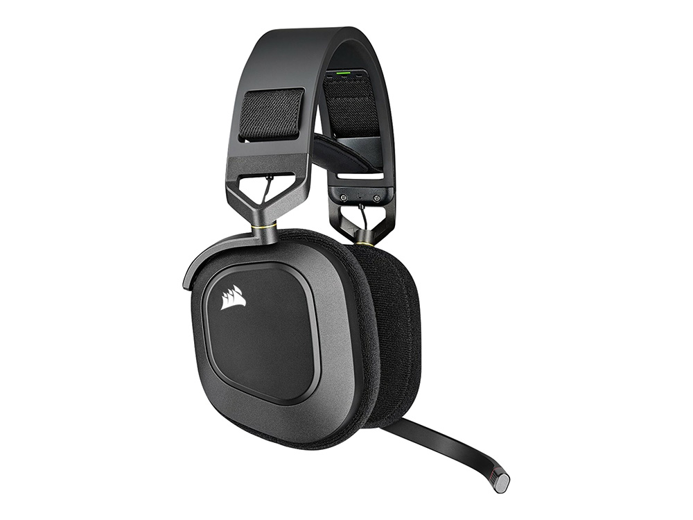 Casque gaming sans-fil RGB Corsair - HS80 - Carbone Casque gaming sans-fil RGB Corsair - HS80 - Carbone