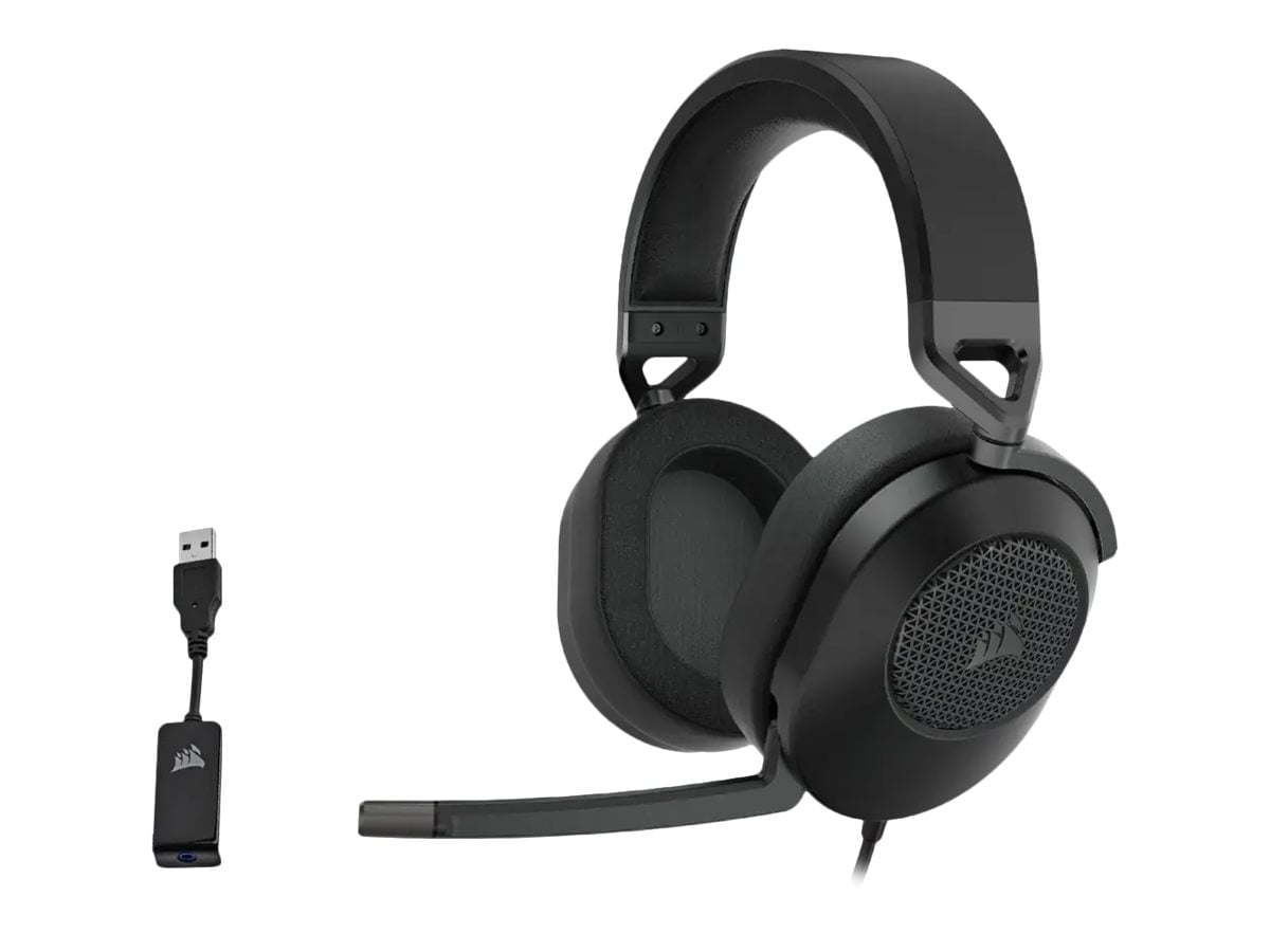 Casque Gaming Corsair - HS65 Surround - Carbone Casque Gaming Corsair - HS65 Surround - Carbone