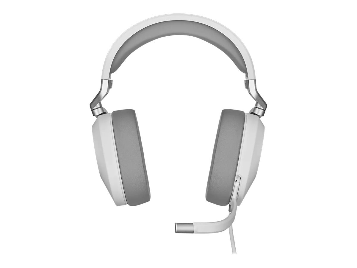 Casque Gaming Corsair - HS65 Surround - Sans fil - Blanc