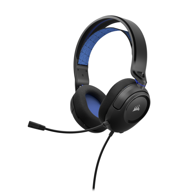 Casque gaming Corsair - HS35 V2 - Bleu Casque gaming Corsair - HS35 V2 - Bleu