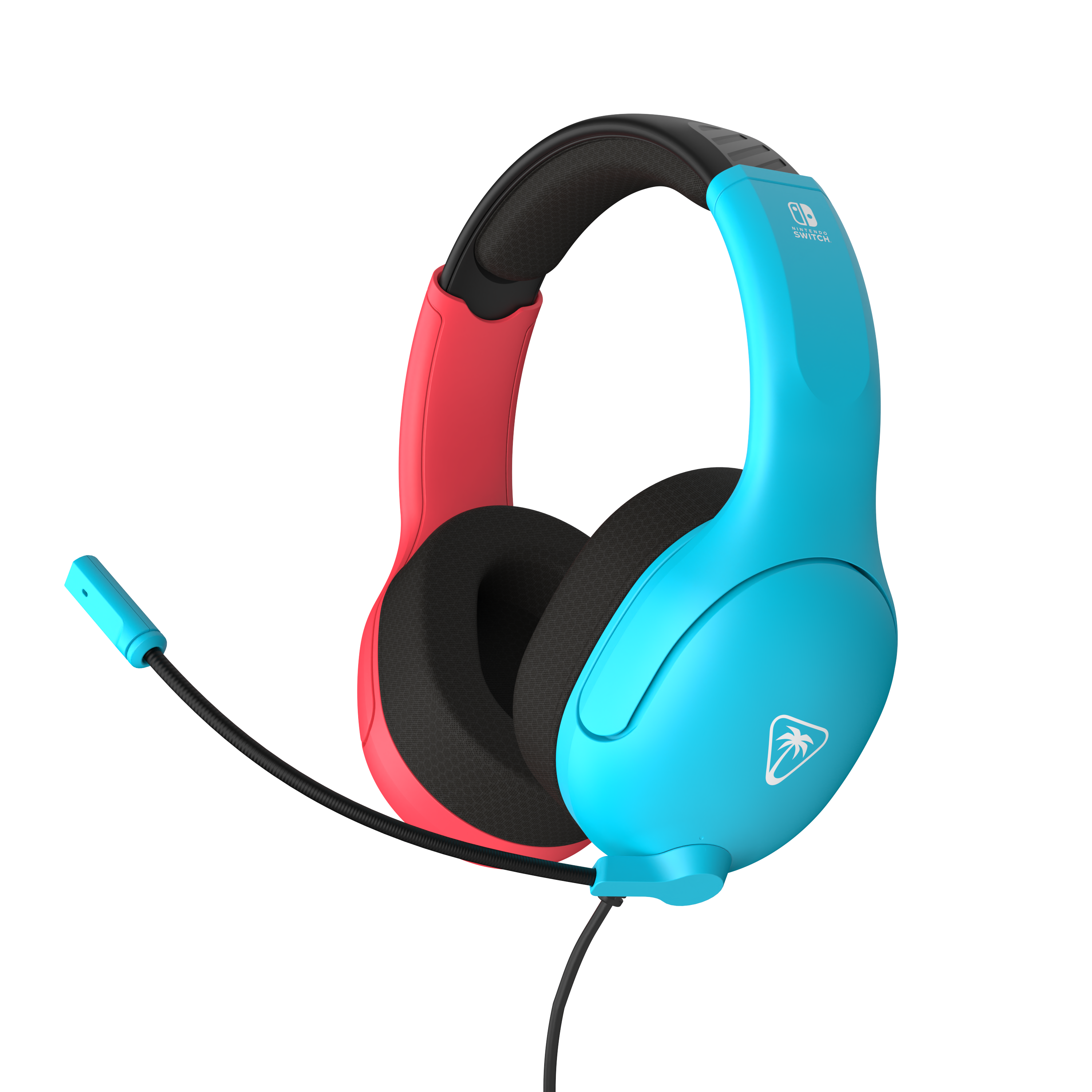 Casque gaming filaire Airlite Fit Turtle Beach pour Nintendo Switch - Neon Blue & Red