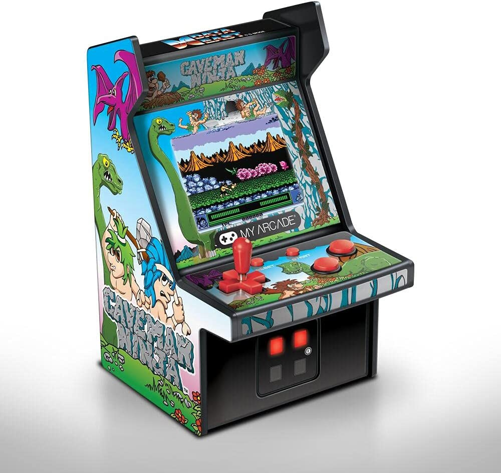 Console portable My Arcade Micro Player Caveman Ninja Écran rétroéclairé Joystick amovible - vue 5