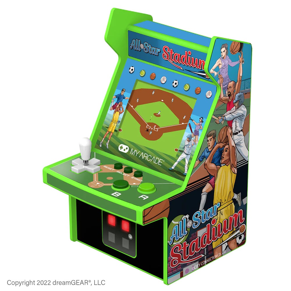 Console rétrogaming My Arcade Micro Player Portable Retro Arcade All Star Stadium - vue 4