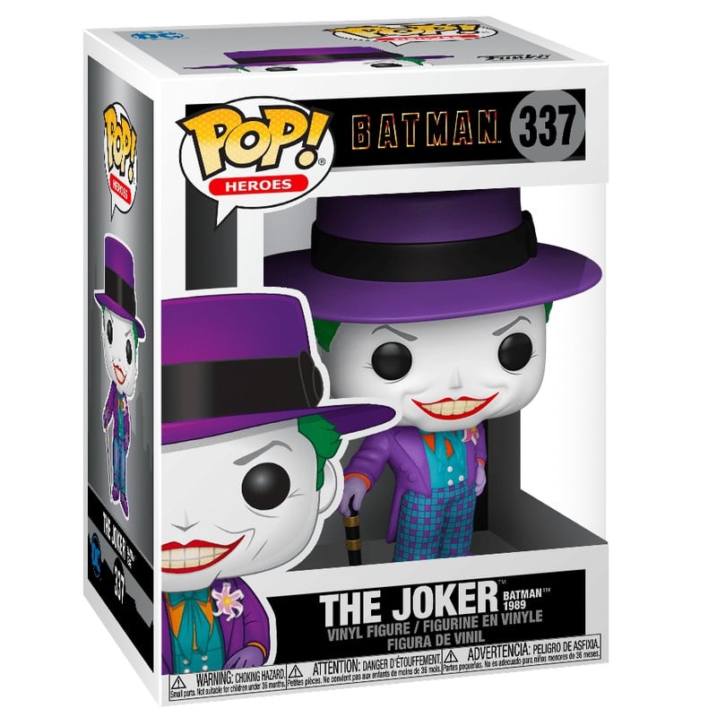 Figurine - Funko Pop! n°337 - Batman - Le Joker 1989