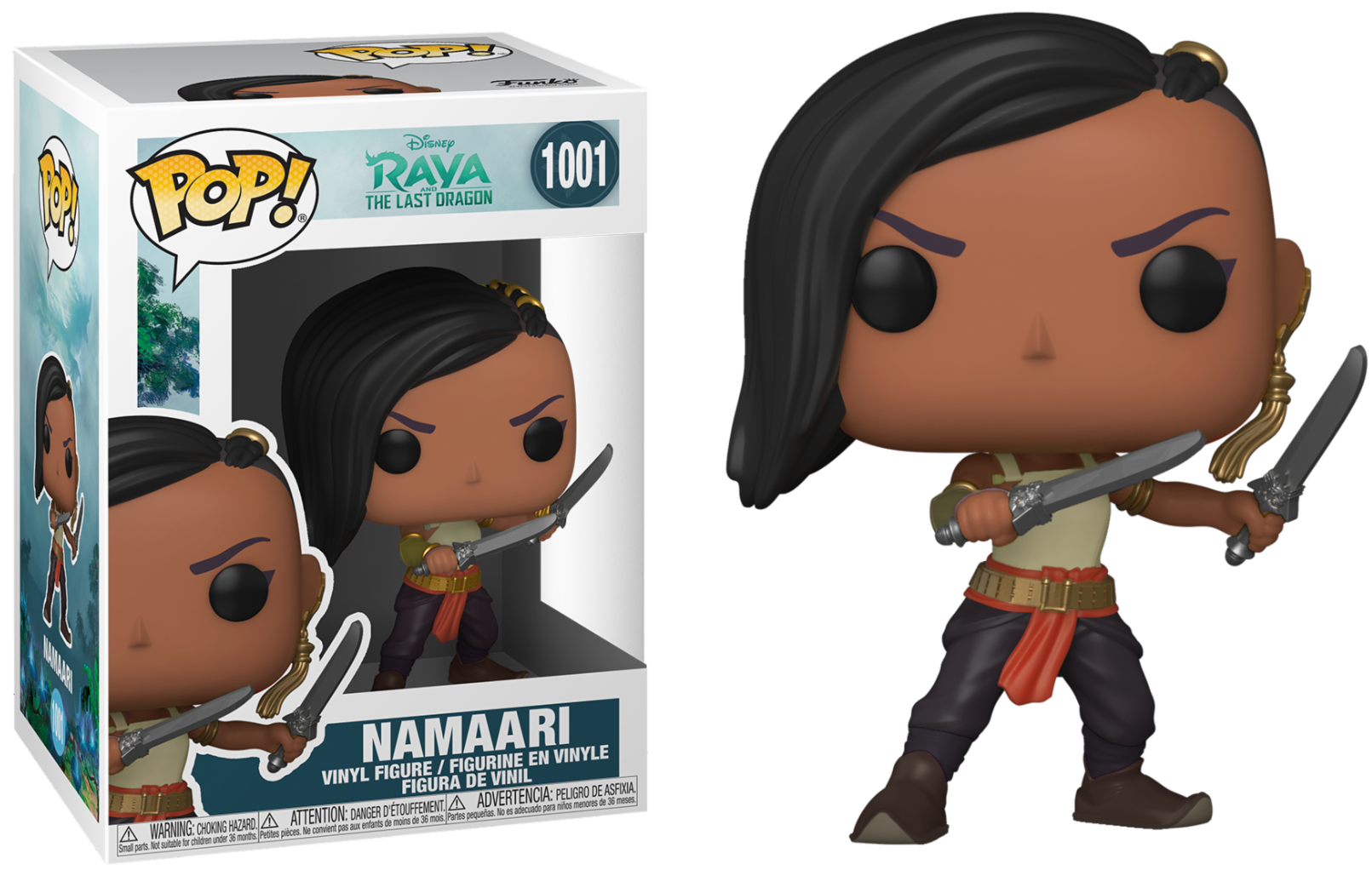 Figurine Funko POP! - Raya et le dernier dragon - Namaari n°1001