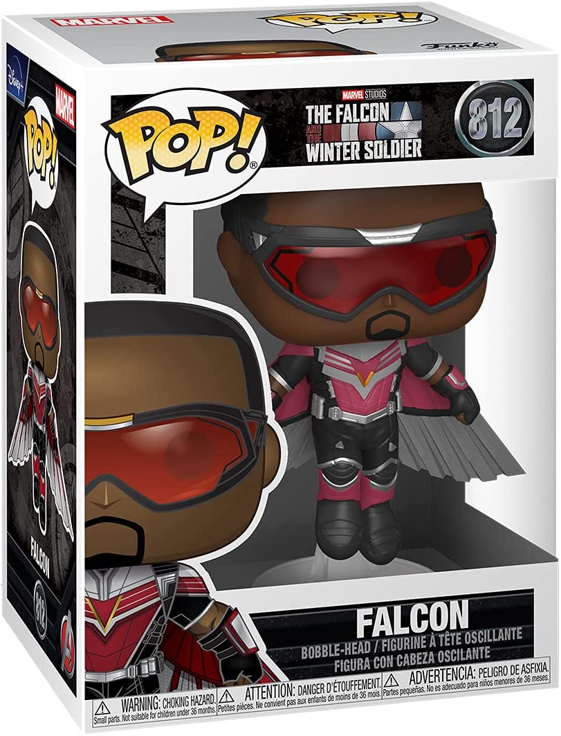 Figurine Funko POP - Marvel Falcon et le Soldat de l'hiver - Falcon - n°812