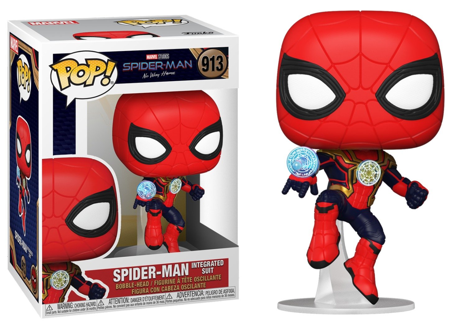 Figurine - Funko Pop! n°913 - Spider-Man - Spider-Man