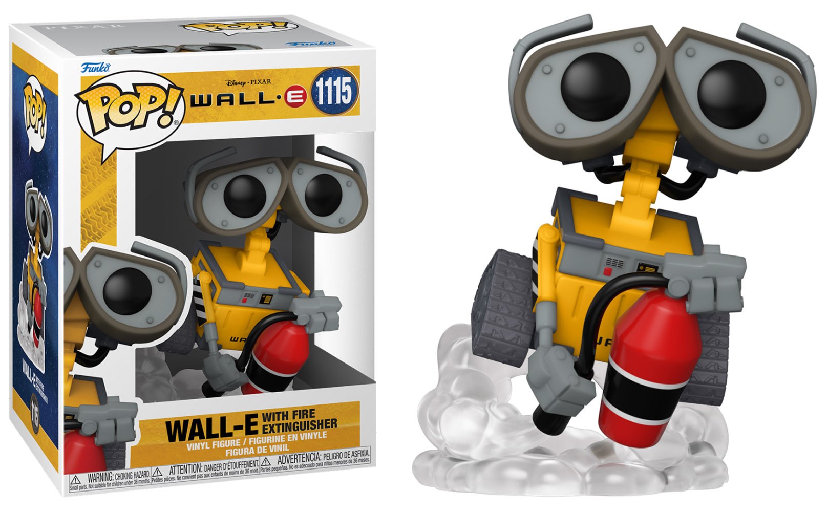 Figurine Funko pop - Wall-E avec son extincteur n°1115