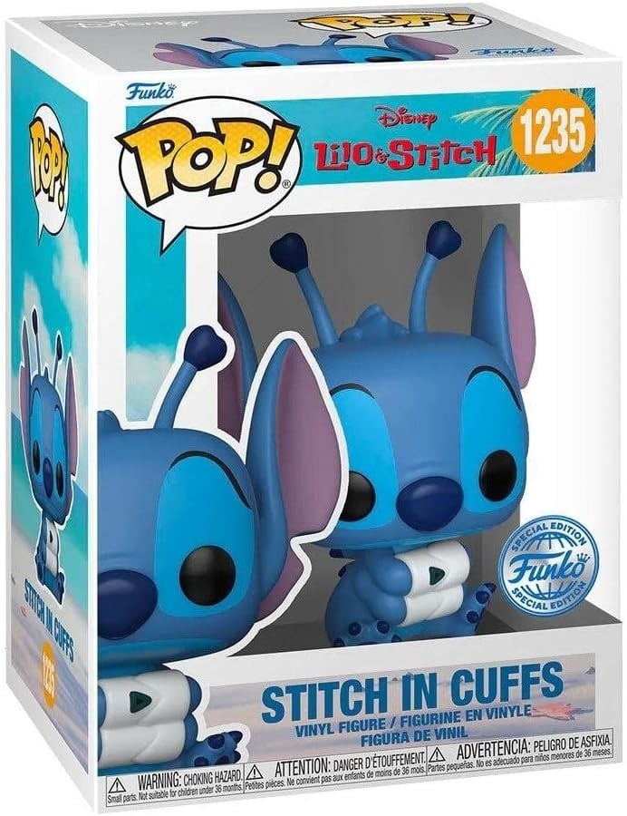 Figurine Funko POP! - Lilo et Stitch - Stitch avec menottes n°1235