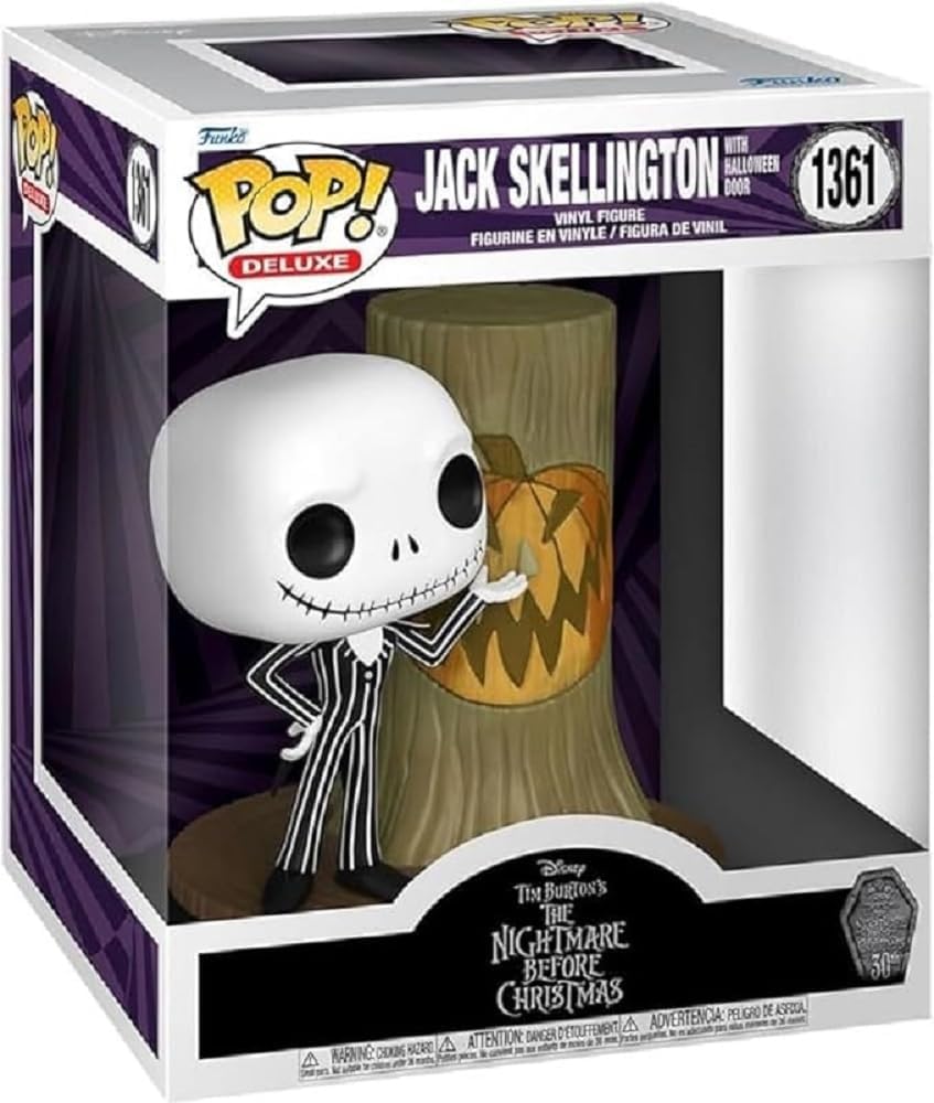 Figurine Funko POP! - L'étrange Noël de M. Jack - Jack Skellington et l'arbre de Noël n°1361