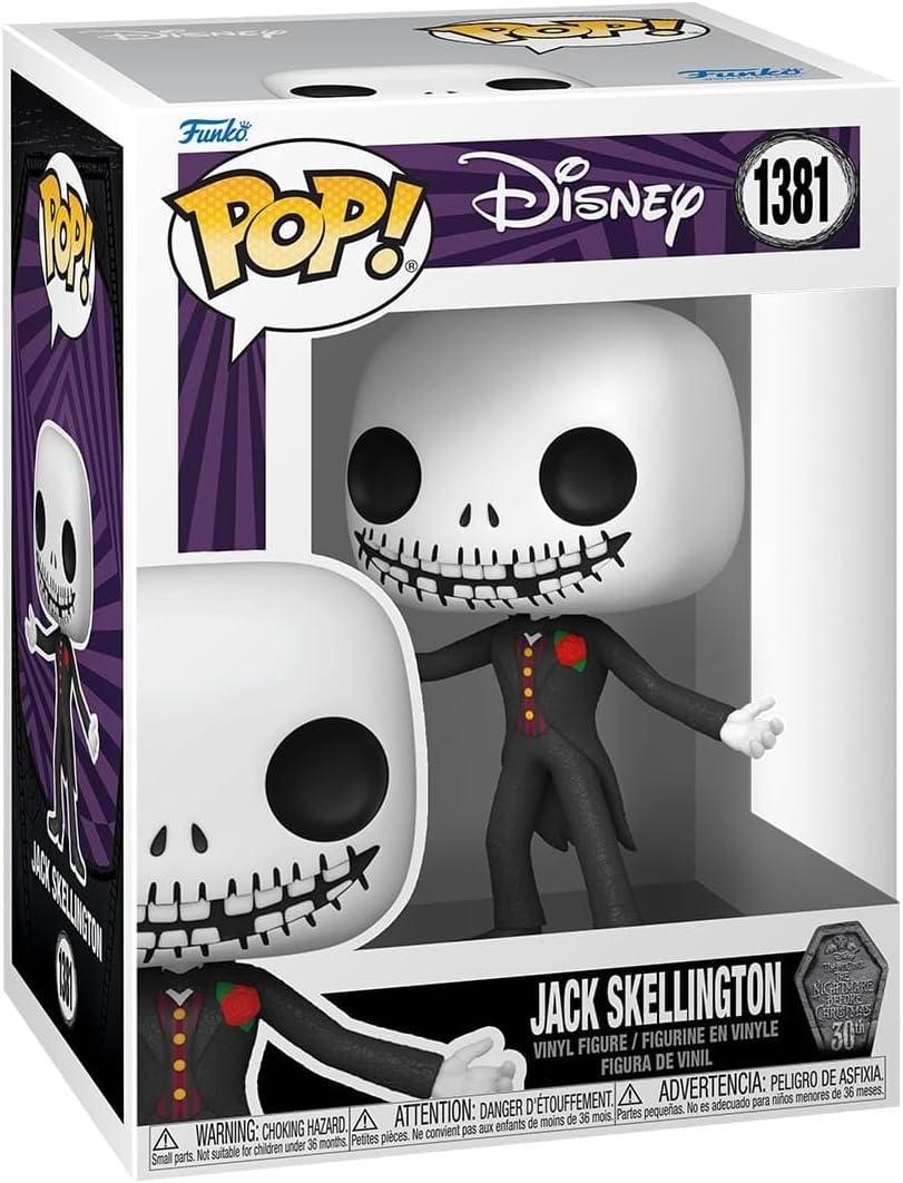 Figurine Funko POP! - L'étrange Noël de M. Jack - Jack Skellington n°1381